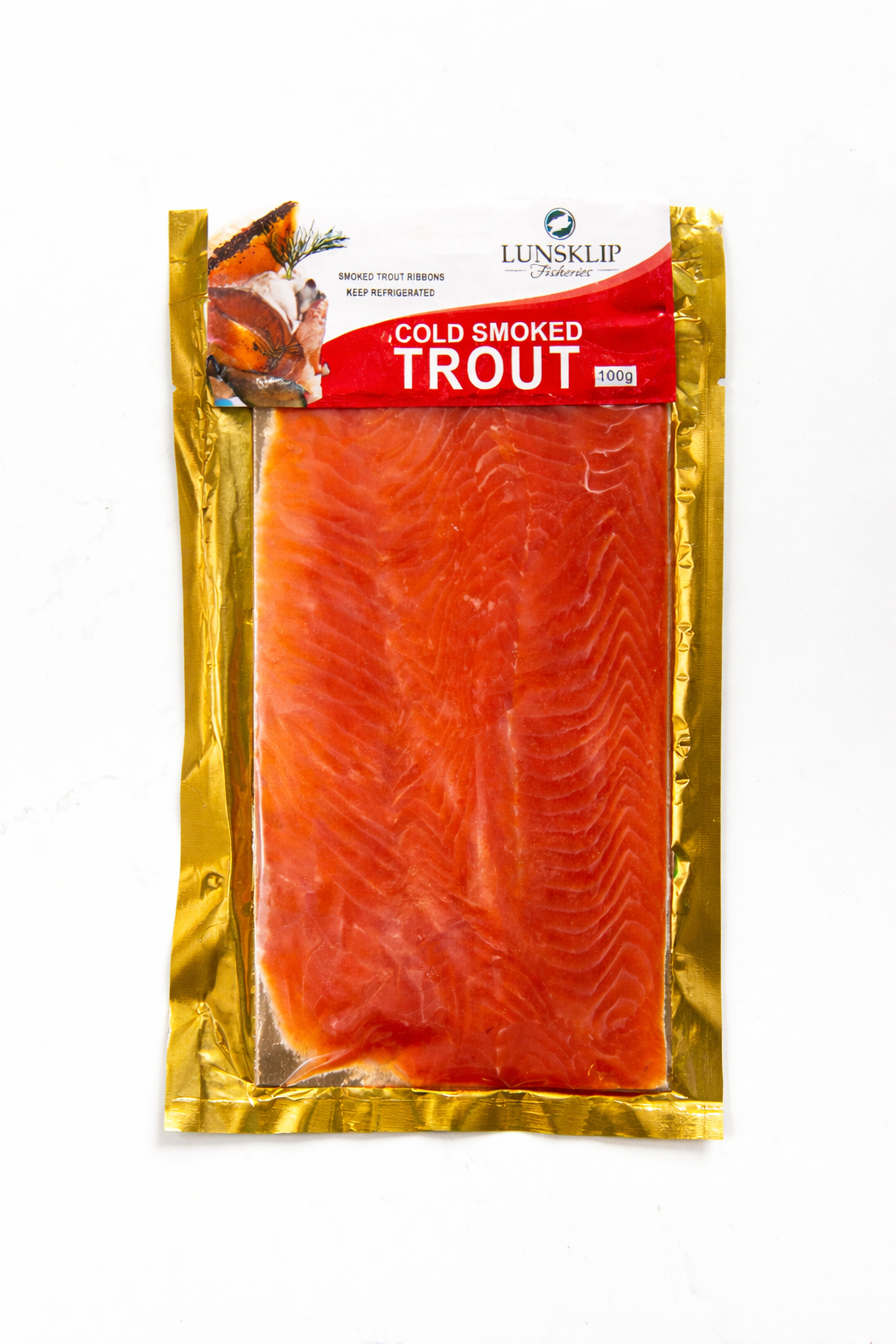Cold Smoked Trout Ribbons 100 g